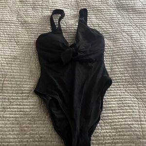 Robin Piccone Black One Piece Bodysuit